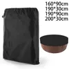 Black Bathtub Cover Round AntiUV Protector Outdoor Courtyard Spa Swimming Pool Tub Dust Waterproof Durabl 231228