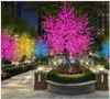 LED CHERRY BLOSSOM TREE LIGHT 864PCS LED -glödlampor 18m Höjd 110220VAC Sju färger för alternativ Regntät utomhusanvändning Drop4022021