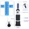 Handheld 0 ~ 40% Suikerrefractometer Huishoudelijke 0 ~ 25% Alcohol Wijn Refractometer Bier Brix Concentratie Detector Wort Tester 231229