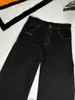 Jeans da uomo Y2k Vintage Autunno Stile Gotico Moda Estetica Stampa Hip Hop Grunge Pantaloni a Vita Alta Fidanzato Allentato per Donna Uomo
