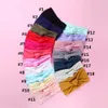 Bulk 120pc/Lot 27 Color Pick Nylon Hair Bands Baby Big Bow Bow Beac Tove Knot Top Turnastic Hairband Baby Braps 231228