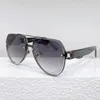 Mens Designer Brand Sunglasses Mens Womens Silver Butterfly Frame Gray Lens UV400 Fashion Elegant Style Sunglasses 1595