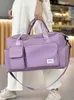 UNIXINU Carry On Travel Bag Grande Capacidade Weekender Duffle Bags com compartimento para sapatos Sports Fitness Bags para mulheres 231228