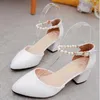 Boots Cresfimix Women Fashion Pu Leather 5.5cm High Heel Pumps Lady Pu Pu White High Heel Shoes Sexy A2082