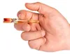 Tjock en hitter glasrörspappning hållare cigarett rumpa og glasrör för rökning