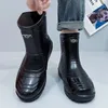 Parzival jesienne zimowe mężczyźni buty wodne na deszcz wysokie kostki galoshes swobodne gumowe buty damskie kropla deszczowa 231228
