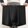 Mutande da uomo Mutandine Boxer oversize U Convesso Elastico Chiudi Tit Pantaloncini intimi a vita alta taglie forti per soggiorno