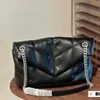 Designer Bag Luxurys Woman Shoulder Bag Loulou Puffer quiltade handväska läderväskor kedja lammskinn crossbody väskor handväskor handväskor