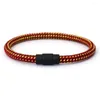 Urok bransolety modowe bransoletka unisex magnes klamra makrama braslet przyjaźń biżuteria minimalistyczna opakowanie braclet pulsera tela regalos