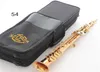 Franska varumärket R54 B Flat Soprano Saxophone High Quality Musical Instruments Professional6807577