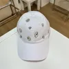 Kulkapslar 2023 bomull mjuk topp baseball mössa färgad tjej designer stil bling rhinestone snapback casquette sommar utomhus sol hattar