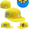 designer hatt män kvinnor baseball monterade hattar klassiska hiphop sport full stängd design kepsar baseball cap chapeau stitch hjärthustle blommor ny cap A-4