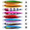 8 PCSlot Jigging cazibesi Set Balıkçılık Lures Metal Spinner Kaşık Balık Yem Jigs Japonya Tackle Pesca Bass To balo Alabalığı 231229