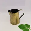 Vaser Metal Flower Vase Pitcher Galvaniserad vintage kan kanna med handtag rustik hinkbehållare hem