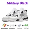 Jumpman 4 8 basketskor 4s 8s Black Cat Thunder Bred Reimagined Olive Frozen Moments Sail Military Black Mi Casa Mens Womens Trainer Sports Sneakers Storlek 36-47