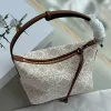 New Tote Bag Designer Bag For Women Canvas Shoulder Crossbody Handbag Zipper Lunch bag Fashion Ladies Purse Brand Female Handbags 22cm Saddle Backpack card holder