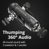 T7 -Lautsprecher Bluetooth mit 360 -Grad -Surround Sound 53 LED -Modi True Wireless Stereo App 231228