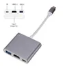 Tip C ila 4K uyumlu konektörler USB C 30 VGA Adaptör Dock Hub MacBook HP Zbook Samsung S20 Dex Huawei P30 Xiaomi 11 T81465213015953