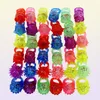 LED Gloves Glowing Ring Flashing Light Up Bumpy Toys Finger Lights Party Favor Blinking Jelly Rubber s 15pcs30pcs a pack 2208273142117