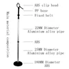 乾燥機アルミニウム合金バーバーヘアドライヤースタンドホルダーヘアドライヤースタンドハンドフリーブロードライヤーホルダー調整可能な高さバーバーツール