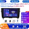 Carplay 4G Android Auto Autoradio Lettore per Nissan X-trail Xtrail X Trail 3 T32 Qashqai 2 J11 Autoradio Multimedia Video Nav BT