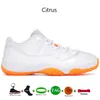 Heren 11 lage basketbalschoenen 11s Cementgrijs geel slangenleer Wit Concord Bred Citrus legend blue Cherry Closing Ceremony groene dames designer sneakers trainers