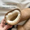 Designer Snow Boots Women Boot Dune Winter Buckle Fur Snow Half Knee Short Lady Sheepskin And Wool Integrated Hair Boots