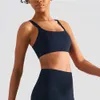 Lu Align Lu Yoga Colete Esporte Tops Sutiã Fitness Esportes Novos Esportes Profundo U Voltar Ginásio Mulheres Sutiã Roupas Femininas Roupa Interior de Treino Moda Top LL Limão