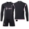 23-24 Miami extérieur automne/hiver manches longues Messis taille 10 maillot de football maillot pour adultes et enfants