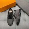 Zapatos Atrevidos con Cordones para Hombre piel vacuno lacada Derby Caballero Pintado Marrón boda Hombre Negro Zapato Casual Fiesta