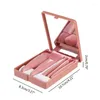 Makeup Brushes 5 Pcs Professional For Foundation Eyeshadow Liquid Concealer Beginner Friendly With Case Set Of