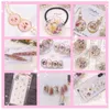 Decorative Flowers 12 Pieces Of Snowball Embossed Dry DIY Mobile Phone Case Nail Ornaments Real