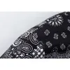 Paisley bandana kış ceketleri kalın sıcak parkas hip hop sokak kıyafeti kabarcık katlar erkekler moda puffer dışarısı 231228