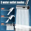 The faucet rotates in the fourth gear to switch the water outlet, and the double-knife scraping and washing mechanical arm universal splash-proof nozzle CCJ2105