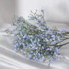 Flores decorativas de plástico macio, babysbreath, decorar festas de casamento, cerimônias de formatura, buquê de noiva, adereços de tiro, presentes de lua cheia