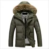 Parkas tactiques d'hiver pour hommes, veste bouffante de canard blanc, rembourrée à capuche, manteaux chauds et imperméables, coupe-vent, fourrure d'extérieur, vêtements d'extérieur 231228