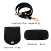 13pcs PU Leather Shoulder Bag Bottom Strap Handbag Shoulder Strap Woven Bag Set For DIY Handmade Bag Backpack Accessories 231228