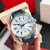 5a Omeiga zegarek Seamaster Aqua Terra 150m gumowy pasek samosączny ruch mechaniczny automatyczny projektant rabatowy dla mężczyzn zegarki dla kobiet fendave