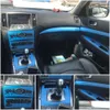Car Stickers For Infiniti G25 G35 G37 2010 Interior Central Control Panel Door Handle 5Dcarbon Fiber Decals Styling Drop Delivery Auto Dhty5
