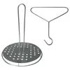 Tools Stainless Steel Poultry Hanger Wire-drawing And Polishing Surface For Webber Bronco Pit Barrel