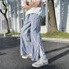 Herenbroeken Wijde pijpen Paar Koreaanse losse rechte buis Drop Summer Breasted Streetwear Joggers Sport Pantalon Homme Sale