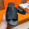 Pantofole da uomo sandali firmati infradito di lusso in vera pelle classici sandali in pelle di vitello in pelle di coccodrillo estate pigro grande casa spiaggia moda diapositive casual