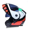 خوذات الدراجات النارية 2023 EST خوذة دراجة نارية MODAR DUAL LENS MOTOCROSS MOTO UP CASCO CAPACETE CASQUE S M L