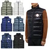 6 ألوان مصمم دافئ كندا Crofton Gilet White Duck أسفل سترة الدفء الجسد رجال سترات المرأة الراقية Gilets Outwear Winter Coat Size XS-XXL