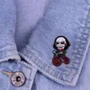Pins broszki Dz1012 90S Horror Kolekcja filmu Enamel Pin Badge Bag Ubranie Lapel Kobiet Mężczyzn biżuterii Prezent244U