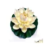 Ghirlande di fiori decorativi Simation Lotus Eva Foam Dance Props Decorazione piscina Altezza Comunque Colorf Gc2410 Consegna a domicilio Gard Dh9Ge