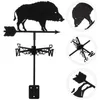 Garden Decorations Animals Wind Vane Roof Weathervane Decor Metal Iron Direction Indicator Patio Decoration Lawn