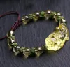 FW001 Bracelets de charme du zodiaque Animal bracelet citrine pixiu pierre naturelle 810mm bracelet de perles de cristal charme bracelet réglable en gros4155335