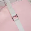 Sacs Japon HARAJUKU KAWAII Sac à épaule Femme JK Lace Rucched Handbag Lolita Transparent Heart Hand Sac avec pendaison moelleuse