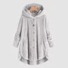 Женские куртки, меховое пальто, осень-зима, повседневная плюшевая толстовка на молнии, свободные теплые пальто с плюшевым мишкой, однотонная куртка